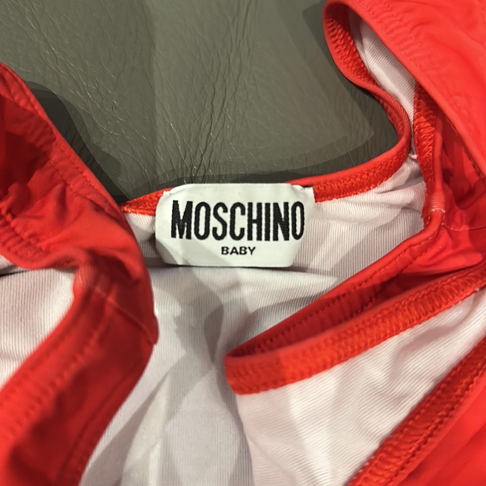 Like new Moschino red swimsuit for a toddler girl - Picture 3 of 4